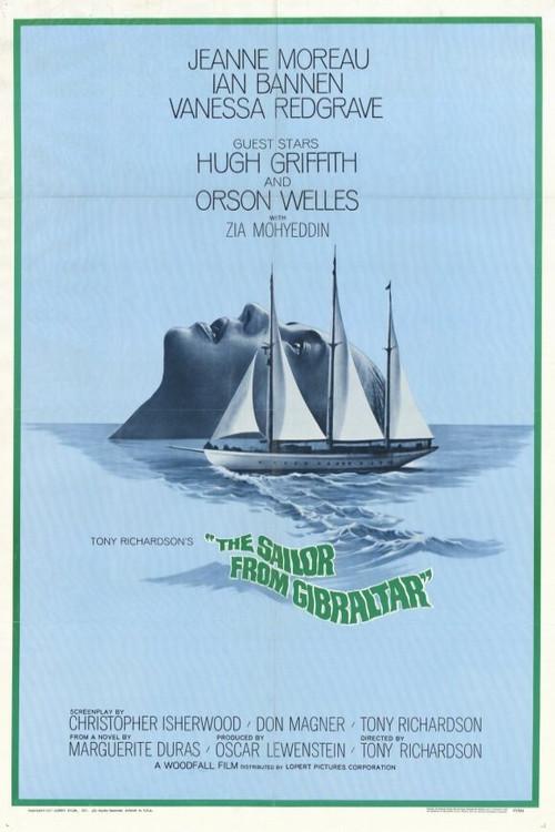 The Sailor from Gibraltar 1967 official movie poster