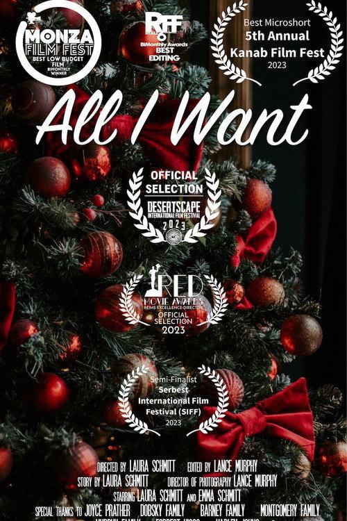 All I Want 2022 official movie poster