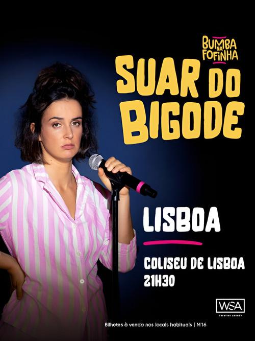 Bumba na Fofinha - Suar do Bigode ao vivo no Coliseu de Lisboa 2023 official movie poster