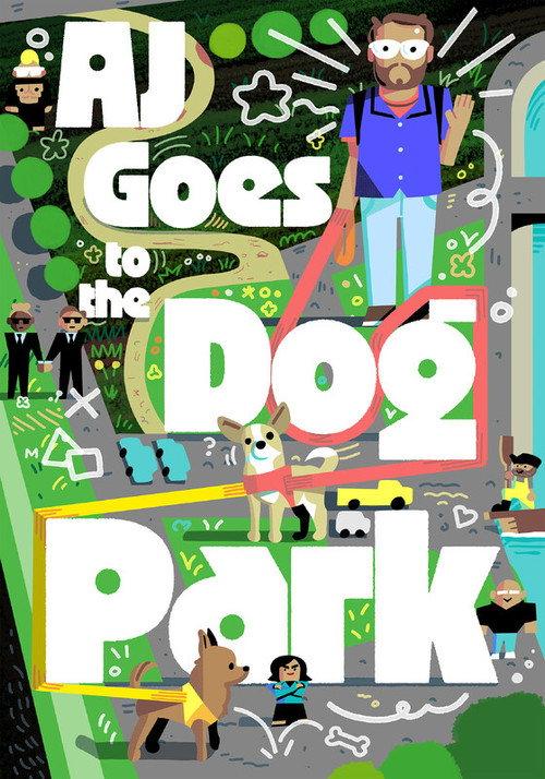 AJ Goes to the Dog Park 2025 official movie poster