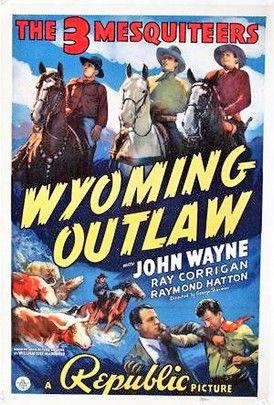 Wyoming Outlaw 1939 official movie poster