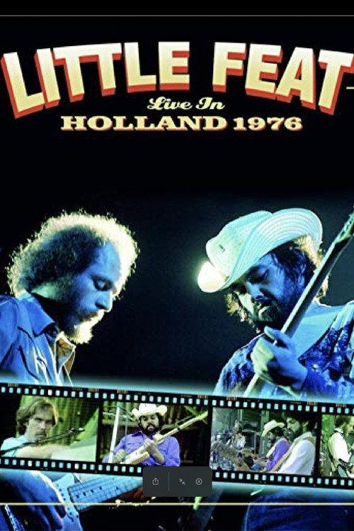 Little Feat: Live in Holland 1976 1976 official movie poster