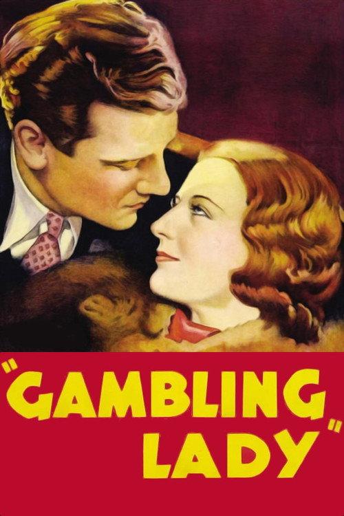 Gambling Lady 1934 official movie poster