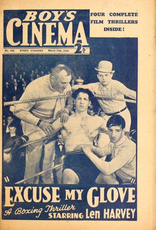 Excuse My Glove 1936 official movie poster