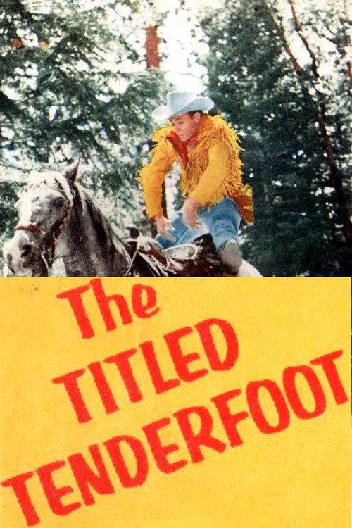 The Tilted Tenderfoot 1955 official movie poster