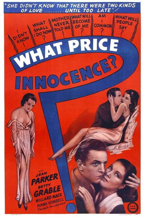 What Price Innocence? 1933 official movie poster