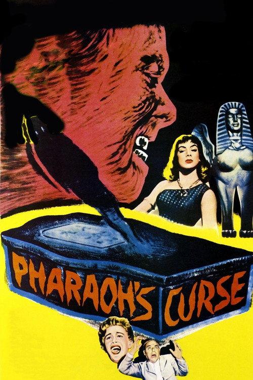 Pharaoh's Curse 1957 official movie poster