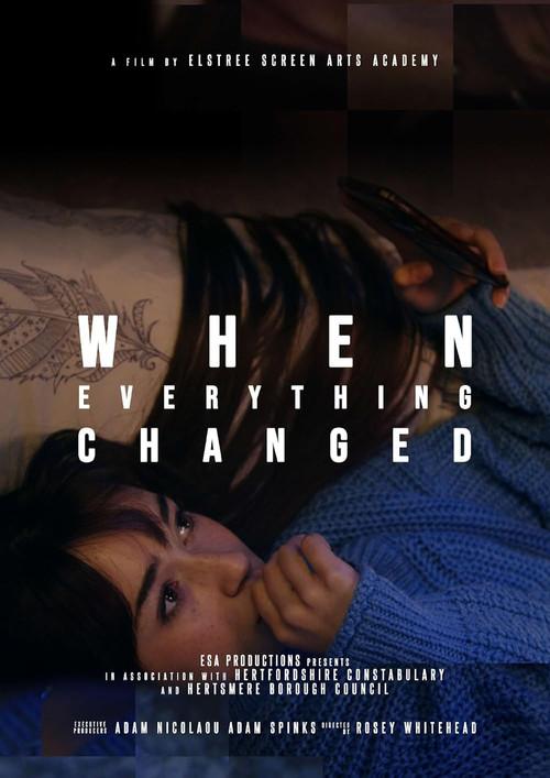 When Everything Changed 2023 official movie poster