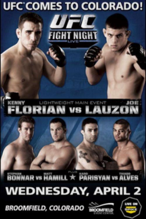UFC Fight Night 13: Florian vs. Lauzon 2008 official movie poster