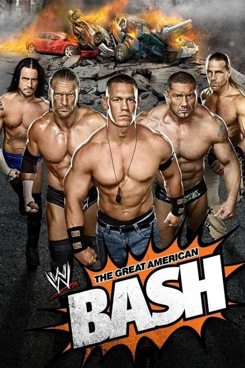 WWE The Great American Bash 2008 2008 official movie poster