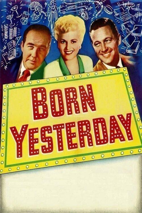 Born Yesterday 1950 official movie poster
