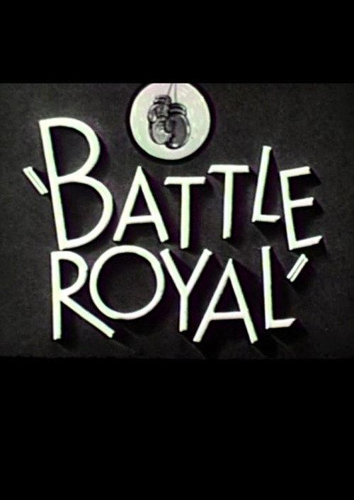 Battle Royal 1936 official movie poster