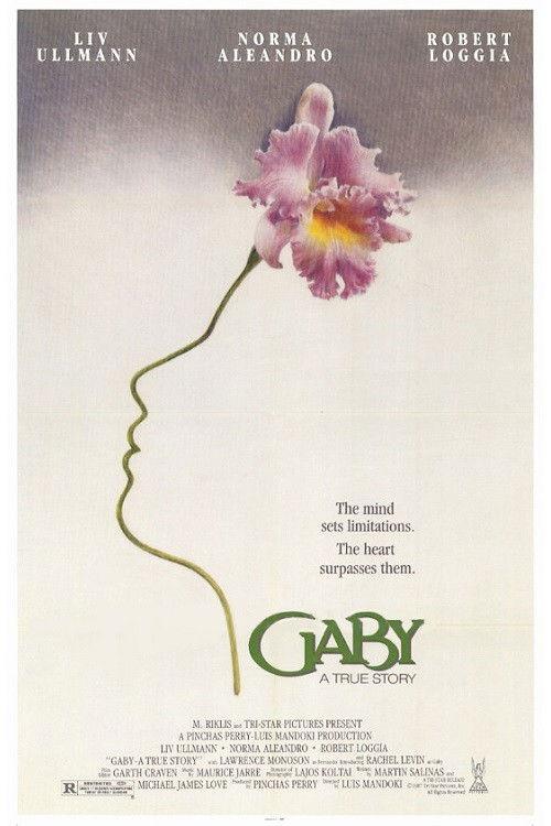 Gaby: A True Story 1987 official movie poster