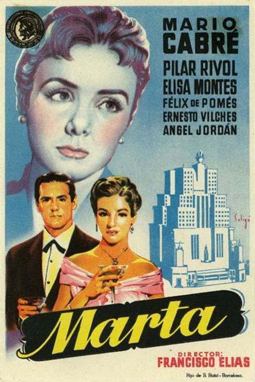 Marta 1955 official movie poster