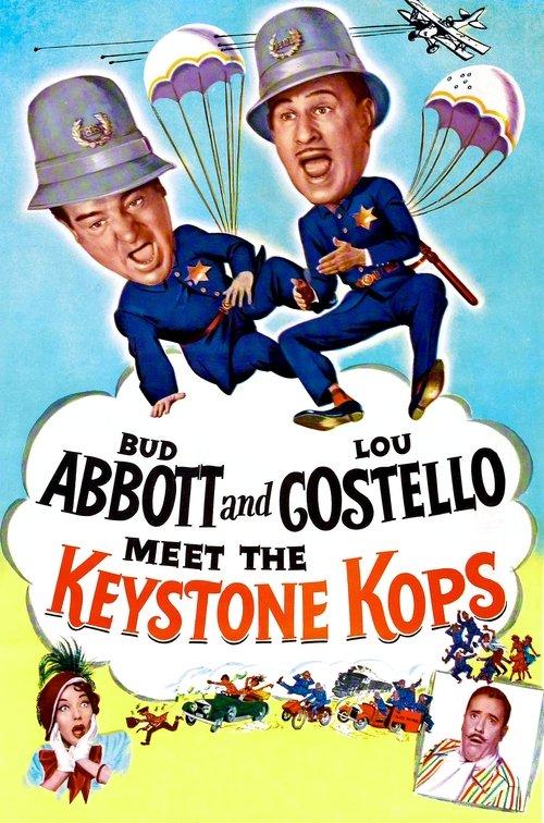 Abbott and Costello Meet the Keystone Kops 1955 official movie poster
