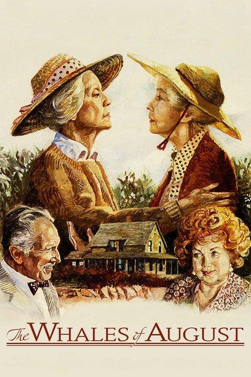The Whales of August 1987 official movie poster