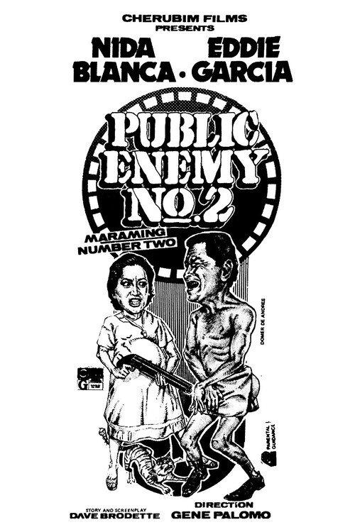 Public Enemy No. 2: Maraming Number Two 1985 official movie poster