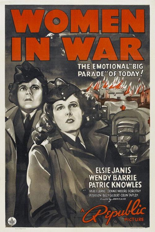 Women in War 1940 official movie poster