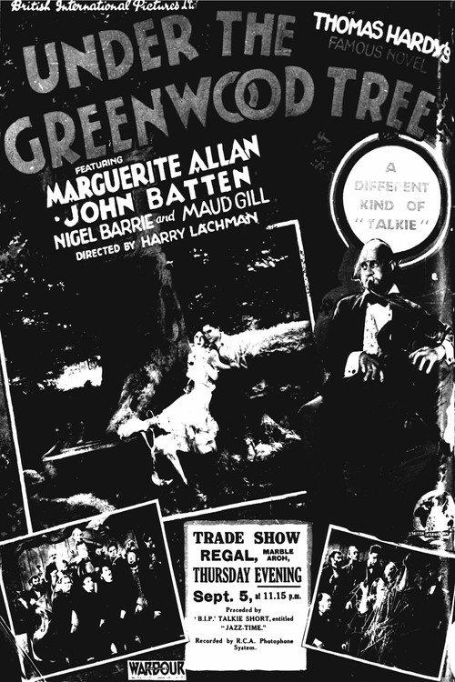 Under the Greenwood Tree 1929 official movie poster
