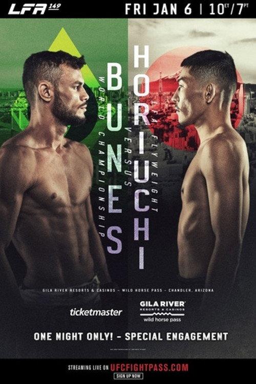 LFA 149: Bunes vs. Horiguchi 2023 official movie poster