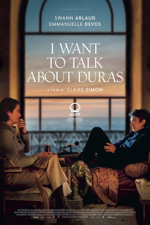 I Want to Talk About Duras 2022 official movie poster