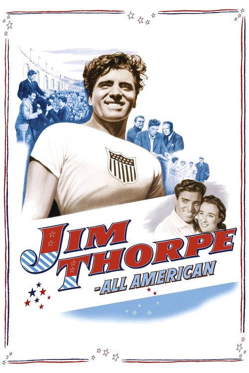 Jim Thorpe – All-American 1951 official movie poster