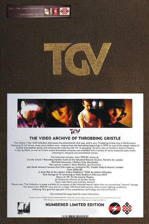 TGV - The Video Archive of Throbbing Gristle 2007 official movie poster