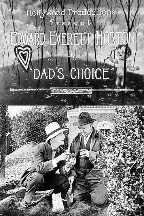 Dad's Choice 1928 official movie poster