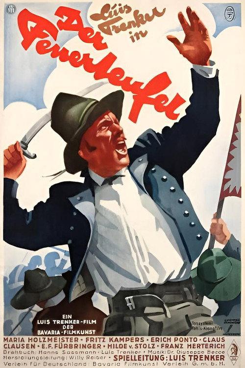 The Fire Devil 1940 official movie poster