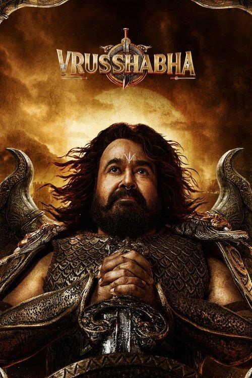 Vrusshabha 2025 official movie poster