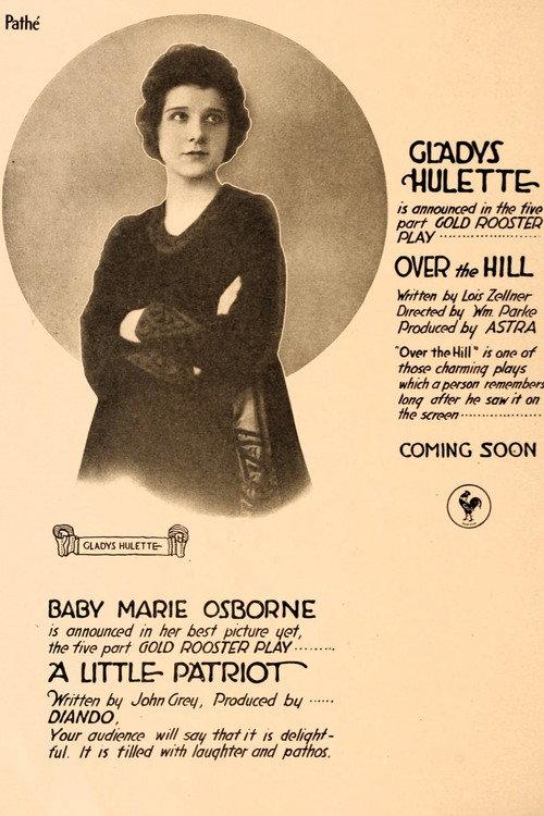 Over the Hill 1917 official movie poster
