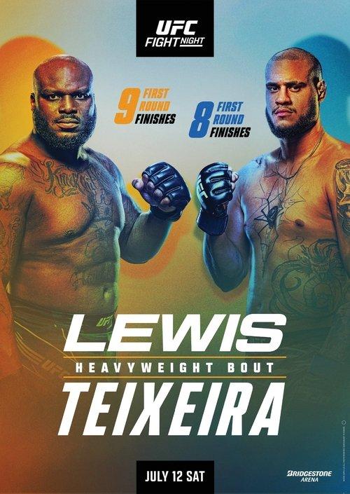 UFC on ESPN 70: Lewis vs. Teixeira 2025 official movie poster