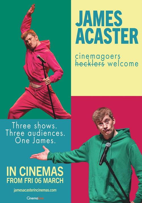 James Acaster: Cinemagoers Welcome 2026 official movie poster