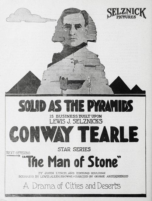 A Man of Stone 1921 official movie poster