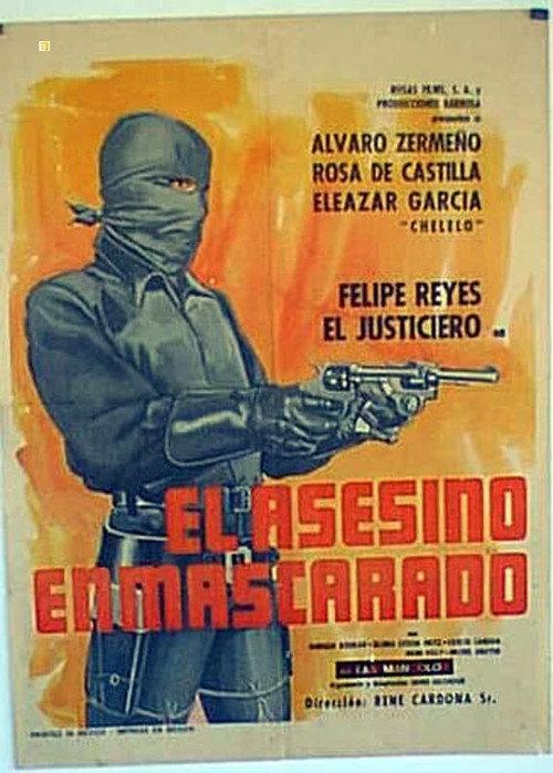 El asesino enmascarado 1970 official movie poster