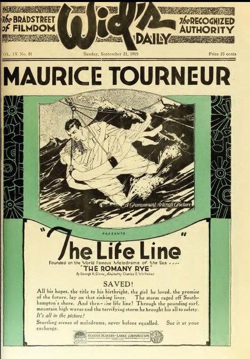 The Life Line 1919 official movie poster