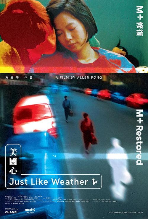 Just Like Weather 1986 official movie poster