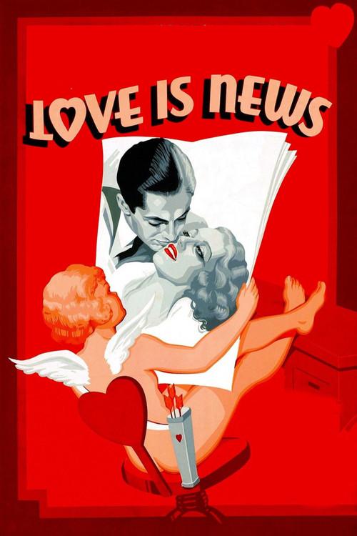 Love Is News 1937 official movie poster