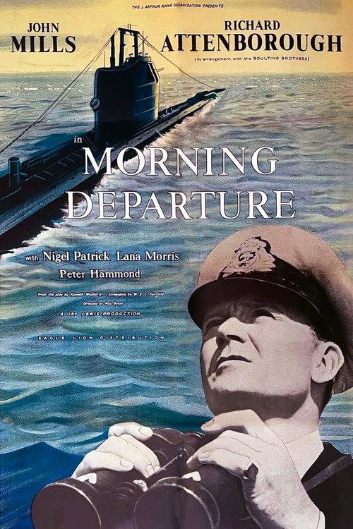Morning Departure 1950 official movie poster
