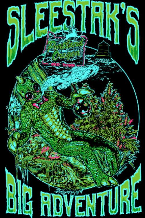 Sleestak's Big Adventure 2023 official movie poster