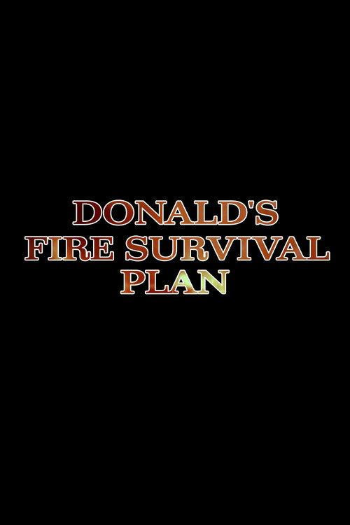 Donald's Fire Survival Plan 1966 official movie poster