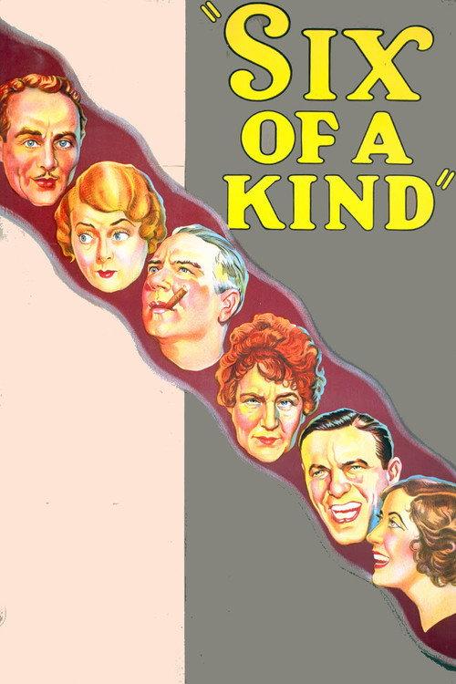 Six of a Kind 1934 official movie poster