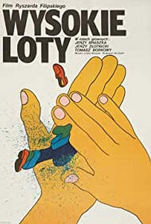 Wysokie loty 1980 official movie poster