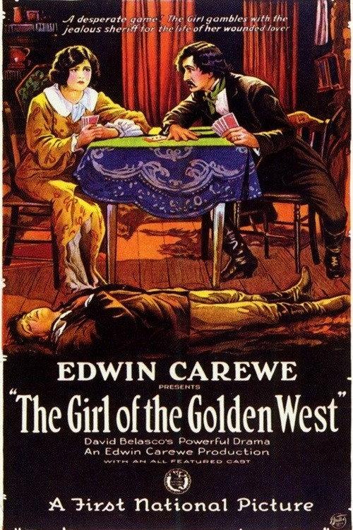 The Girl of the Golden West 1923 official movie poster