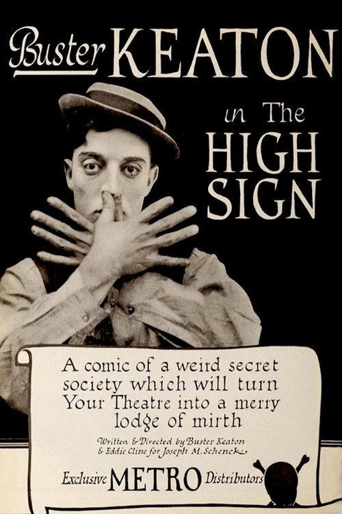 The High Sign 1921 official movie poster