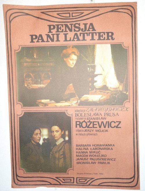 Pensja pani Latter 1983 official movie poster