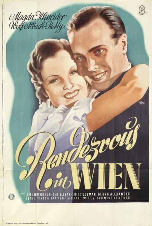 Rendezvous in Wien 1936 official movie poster