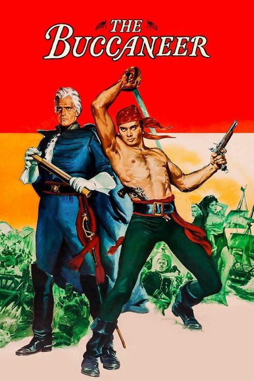 The Buccaneer 1958 official movie poster