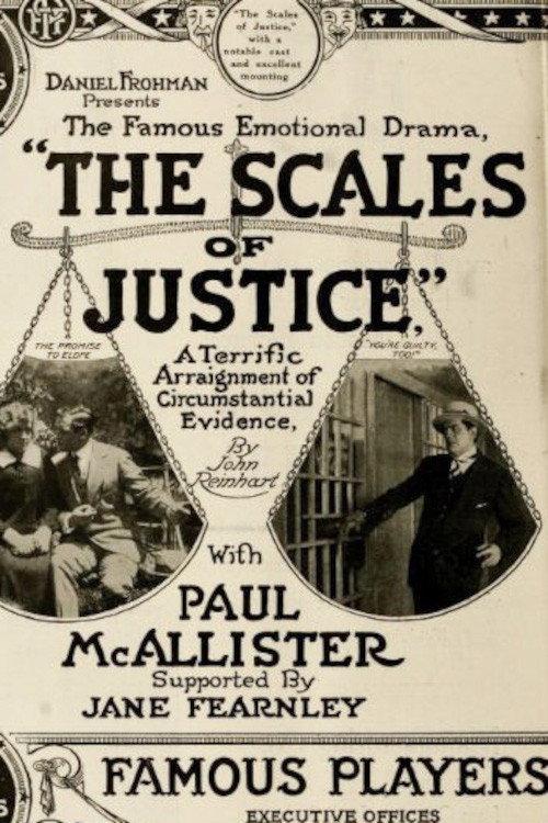 The Scales of Justice 1914 official movie poster