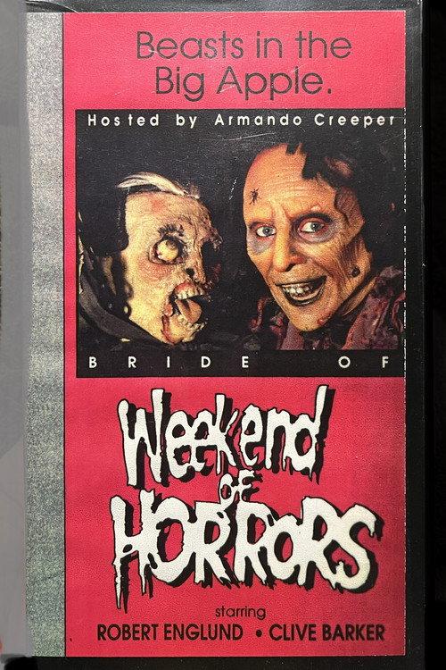 Bride of Weekend of Horrors 1991 official movie poster